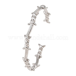 304 Stainless Steel Cuff Bangles&nbsp;BJEW-P383-01P