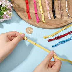 18 Pairs 9 Colors Polyester Bra Straps&nbsp;FIND-GL0002-24