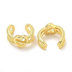 Brass Cuff Earrings&nbsp;EJEW-C104-152G