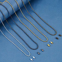 Soldered Iron Ball Chains Jewelry Making Finding Kit&nbsp;DIY-PH0008-27