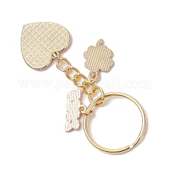 Alloy Enamel Pendant Keychains&nbsp;KEYC-JKC01177-01