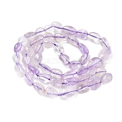 Natural Light Amethyst Nuggets Beads Strands&nbsp;G-J335-11