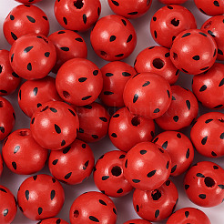Natural Wooden Beads&nbsp;WOOD-TAC0010-03A