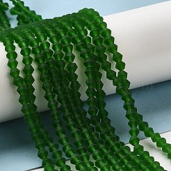 Imitate Austrian Crystal Frosted Glass Beads Strands&nbsp;LS-EGLA-A039-T2mm-MD25