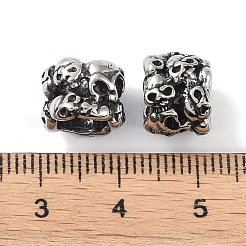316 Surgical Stainless Steel European Beads&nbsp;STAS-P362-06AS-02