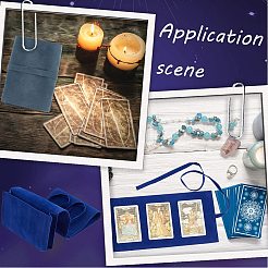 4Pcs 2 Colors Double-Sided Velvet Tarot Cards Storage Bags&nbsp;ABAG-CN0001-05