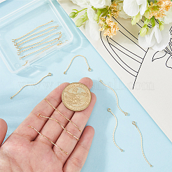 20Pcs Brass Chain Links connectors&nbsp;KK-BBC0021-48