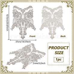 Glass Lace Embroidery Sewing Fiber&nbsp;DIY-WH0622-487