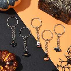 5Pcs Resin Keychains&nbsp;KEYC-FS00035-01