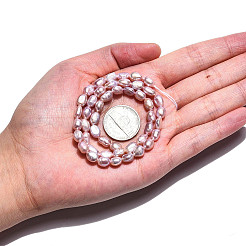 Natural Cultured Freshwater Pearl Beads Strands&nbsp;PEAR-N014-05F