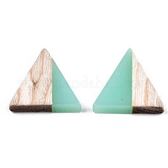 Translucent Resin & Wood Cabochons&nbsp;LS-CRES-N028-001A-A02