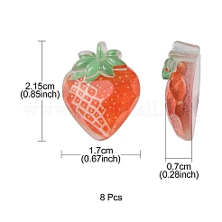 Translucent Resin Decoden Cabochons&nbsp;CRES-YW0001-07