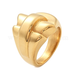 304 Stainless Steel Finger Rings&nbsp;RJEW-Q012-15G