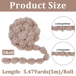 5M Polyester Embroidery Sewing Trimming&nbsp;AJEW-GF0012-30B