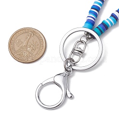 Handmade Polymer Clay ID Card Neck Strap Card Holder&nbsp;HJEW-JM02509