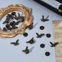 15Pcs Alloy Brooch&nbsp;JEWB-DC0006-49AB