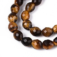 Natural Tiger Eye Beads Strands&nbsp;G-T142-78