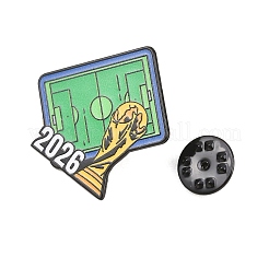 Football Alloy Enamel Pins&nbsp;JEWB-G046-01C