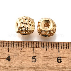 Brass Micro Pave Cubic Zirconia Beads&nbsp;KK-M318-39G-02