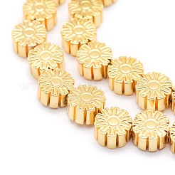 Electroplate Non-magnetic Synthetic Hematite Beads Strands&nbsp;G-L485-12-G