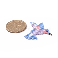 Handmade Loom Pattern MIYUKI Seed Beads&nbsp;PALLOY-MZ00091-01