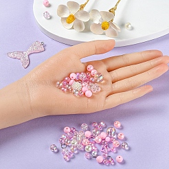 DIY Candy Color Jewelry Set Making Kits&nbsp;DIY-YW0004-90B