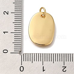 Rack Plating Brass Pendants&nbsp;KK-I720-35G