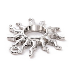 Rack Plating Alloy Pendants&nbsp;FIND-I037-28S