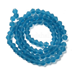 Imitate Austrian Crystal Frosted Glass Beads Strands&nbsp;EGLA-A039-T4mm-MD01