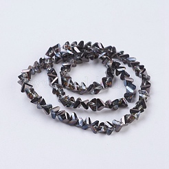 Electroplate Glass Beads Strands&nbsp;EGLA-J145-6mm-HP02