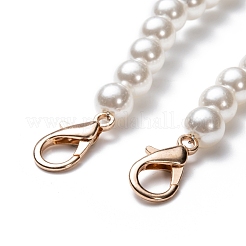 Acrylic Imitation Pearl Beads Bag Handle&nbsp;FIND-WH0043-31D