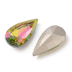 Glass Rhinestone Cabochons&nbsp;RGLA-L029-04C-VRLA