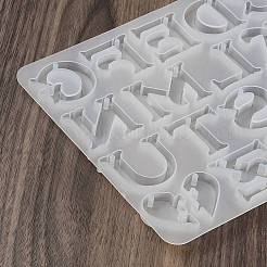 Letter A~Z & Heart DIY Silicone Pendant Molds&nbsp;SIMO-G010-09