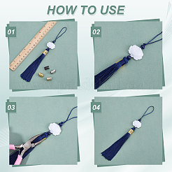 400Pcs 4 Colors Iron Folding Crimp Ends&nbsp;IFIN-GA0001-70