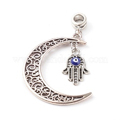 Tibetan Style Alloy European Dangle Charms&nbsp;PALLOY-JF00711