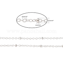 Electroplate Brass Cable Chains&nbsp;CHC-L019-06S