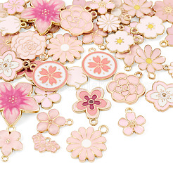40Pcs 20 Styles Alloy Enamel Pendants&nbsp;ENAM-TA0004-04