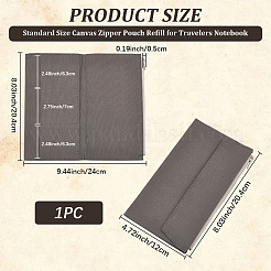 Rectangle Canvas File Bag&nbsp;AJEW-WH20018-295A