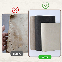 10Pcs 5 Colors Linen Fabric Book Covers&nbsp;FIND-CP0003-80A