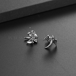304 Stainless Steel Ear Studs&nbsp;WG98574-01