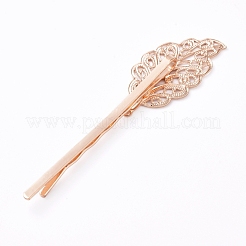 Hair Accessories Iron Hair Bobby Pin Findings&nbsp;IFIN-L035-02KCG