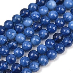Handmade Lampwork Beads Strand&nbsp;LAMP-B056-10mm-06