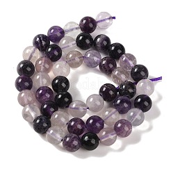 Natural Purple Fluorite Beads Strands&nbsp;G-P530-B08-03