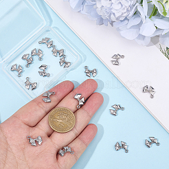 20Pcs 304 Stainless Steel Charms&nbsp;STAS-BBC0007-73P