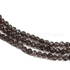Natural Smoky Quartz Beads Strands&nbsp;G-P553-G05-01