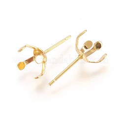 304 Stainless Steel Stud Earring Findings&nbsp;X-STAS-L219-03D-G