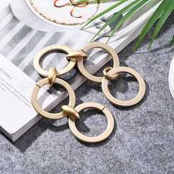 Handmade Spray Painted CCB Plastic Link Chains&nbsp;AJEW-JB00830-03