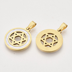 201 Stainless Steel Pendants&nbsp;STAS-N089-67G