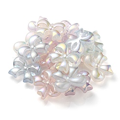 UV Plating Luminous Transparent Acrylic Beads&nbsp;OACR-P010-07
