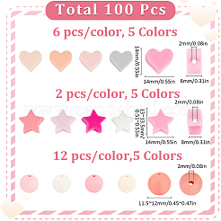 Silicone Beads&nbsp;SIL-SC0002-63
